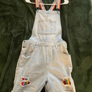 Pride Short Overalls